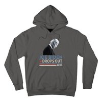 Joe Biden Drops Out 2024 We Support Trump Hoodie