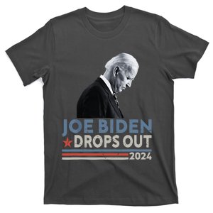 Joe Biden Drops Out 2024 We Support Trump T-Shirt