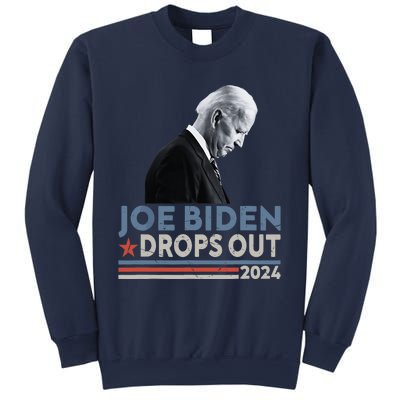 Joe Biden Drops Out 2024 We Support Trump Sweatshirt