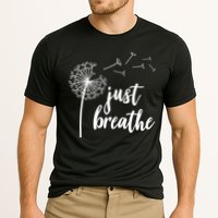 Just Breathe Dandelion Mental Health Performance Shirt