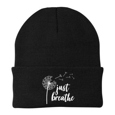 Just Breathe Dandelion Mental Health Beanie