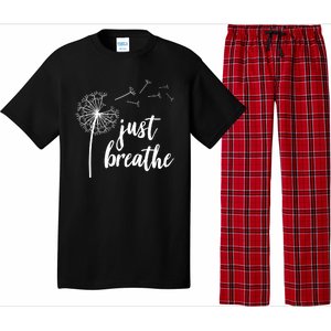 Just Breathe Dandelion Mental Health Pajama Set