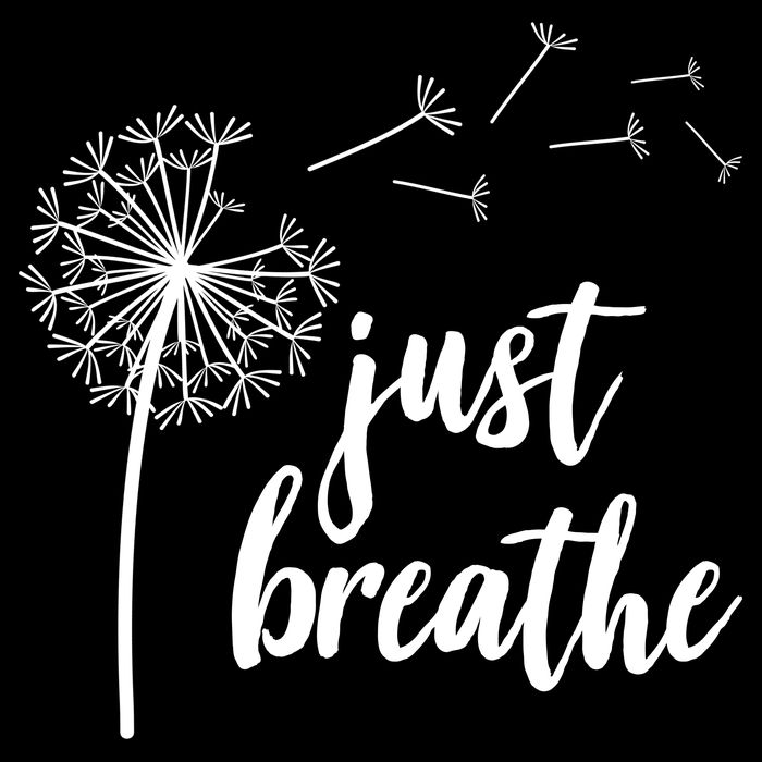Just Breathe Dandelion Mental Health Kids Sweatshirt