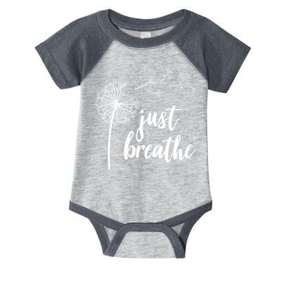 Just Breathe Dandelion Mental Health Infant Baby Jersey Bodysuit