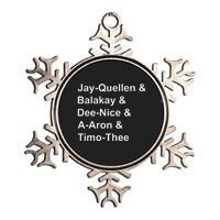 Jayquellen & Balakay & Deenice & Aaron & Timothee Metallic Star Ornament