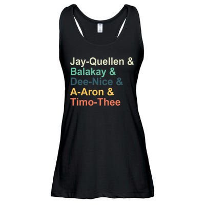 Jayquellen & Balakay & Deenice & Aaron & Timothee Ladies Essential Flowy Tank