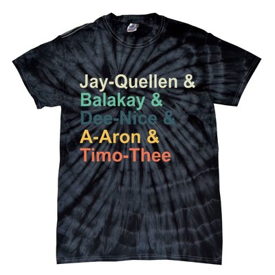 Jayquellen & Balakay & Deenice & Aaron & Timothee Tie-Dye T-Shirt