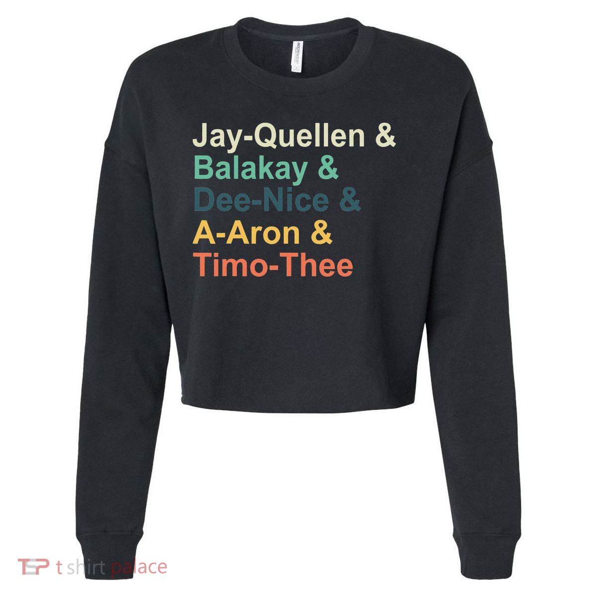 Jayquellen & Balakay & Deenice & Aaron & Timothee Cropped Pullover Crew