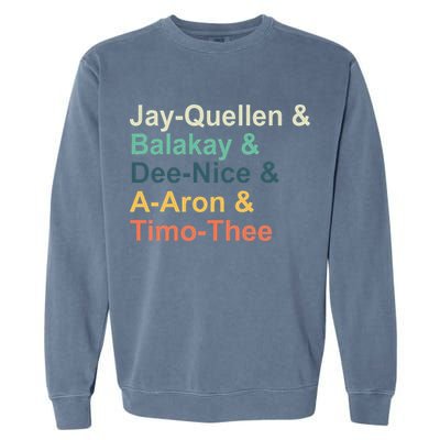 Jayquellen & Balakay & Deenice & Aaron & Timothee Garment-Dyed Sweatshirt