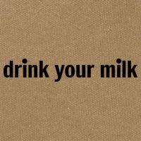 Drink Your Milk Daily Funny Meme Cotton Canvas Backpack