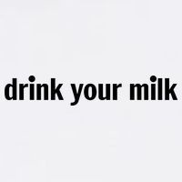 Drink Your Milk Daily Funny Meme Cooling Performance Long Sleeve Crew