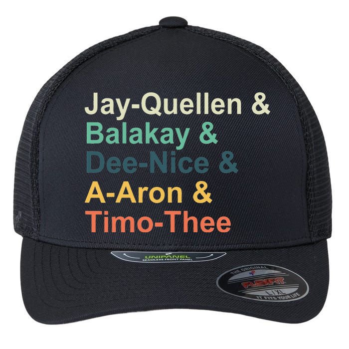 Jayquellen & Balakay & Deenice & Aaron & Timothee Flexfit Unipanel Trucker Cap