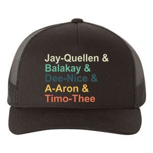 Jayquellen & Balakay & Deenice & Aaron & Timothee Yupoong Adult 5-Panel Trucker Hat