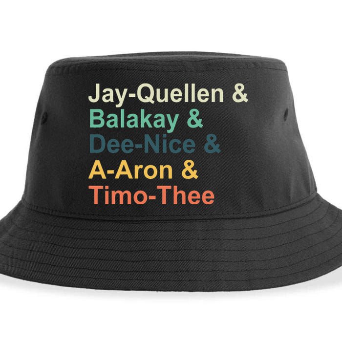 Jayquellen & Balakay & Deenice & Aaron & Timothee Sustainable Bucket Hat