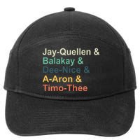 Jayquellen & Balakay & Deenice & Aaron & Timothee 7-Panel Snapback Hat