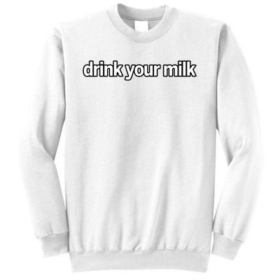 Jonathan Bailey Drink Your Milk Sweatshirt