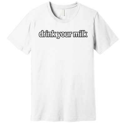 Jonathan Bailey Drink Your Milk Premium T-Shirt