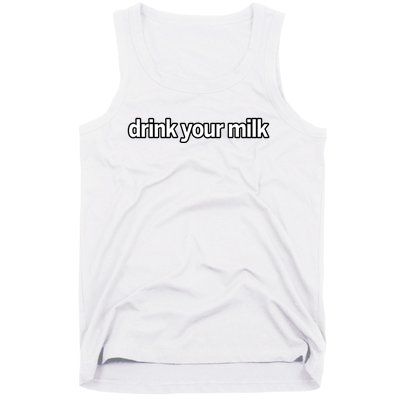 Jonathan Bailey Drink Your Milk Tank Top