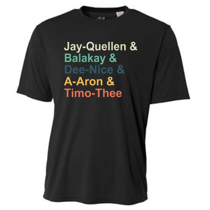 Jayquellen & Balakay & Deenice & Aaron & Timothee Cooling Performance Crew T-Shirt