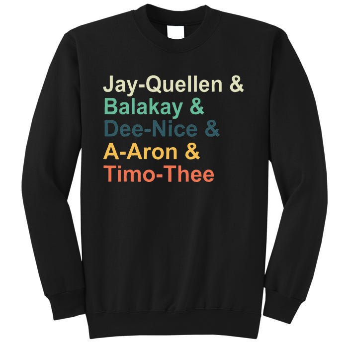 Jayquellen & Balakay & Deenice & Aaron & Timothee Sweatshirt