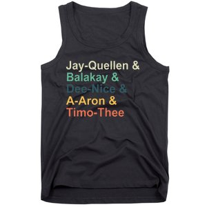 Jayquellen & Balakay & Deenice & Aaron & Timothee Tank Top