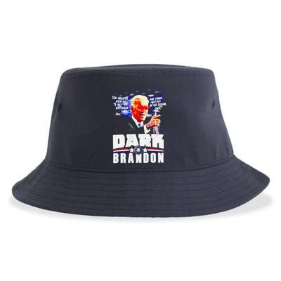 Joe Biden Dark Brandon Im Here To Kick Ass And Eat Ice Cream Sustainable Bucket Hat