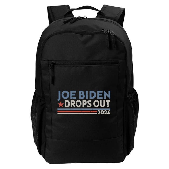 Joe Biden Drops Out 2024 Pro Trump Daily Commute Backpack