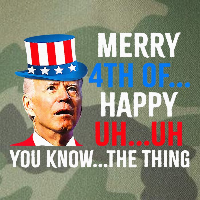 Joe Biden Dazed Biden Confused Merry Happy Funny 4th Of July Legacy Tie Dye Trucker Hat