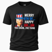 Joe Biden Dazed Biden Confused Merry Happy Funny 4th Of July Performance Shirt