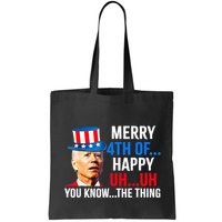 Joe Biden Dazed Biden Confused Merry Happy Funny 4th Of July Bag