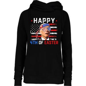 Joe Biden Dazed Happy 4th Of Easter America 4th Of July Womens Funnel Neck Pullover Hood