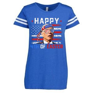 Joe Biden Dazed Happy 4th Of Easter America 4th Of July Enza Ladies Jersey Football T-Shirt