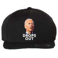 Joe Biden Drops Out 2024 Wool Snapback Cap