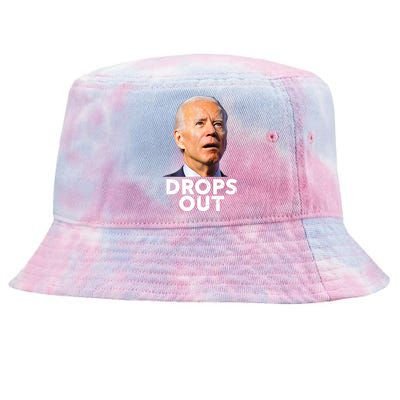 Joe Biden Drops Out 2024 Tie-Dyed Bucket Hat