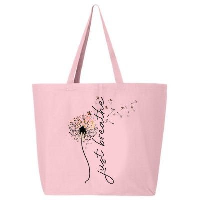 Just Breathe Dandelion And Buterflies Summer Top 25L Jumbo Tote