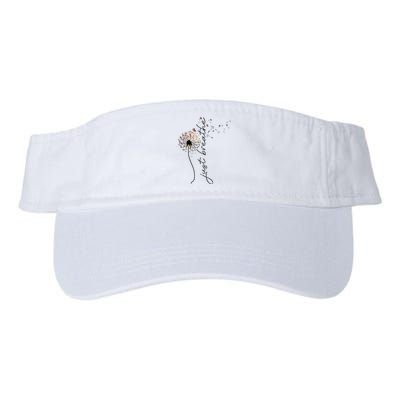 Just Breathe Dandelion And Buterflies Summer Top Visor