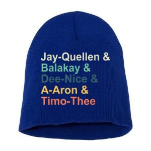 Jayquellen & Balakay & Deenice & Aaron & Timothee Short Acrylic Beanie