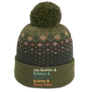 Jayquellen & Balakay & Deenice & Aaron & Timothee The Baniff Cuffed Pom Beanie