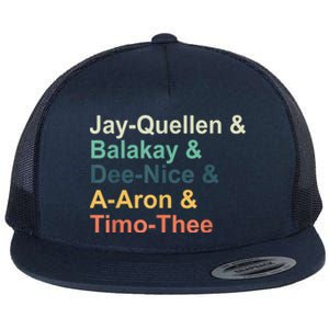 Jayquellen & Balakay & Deenice & Aaron & Timothee Flat Bill Trucker Hat