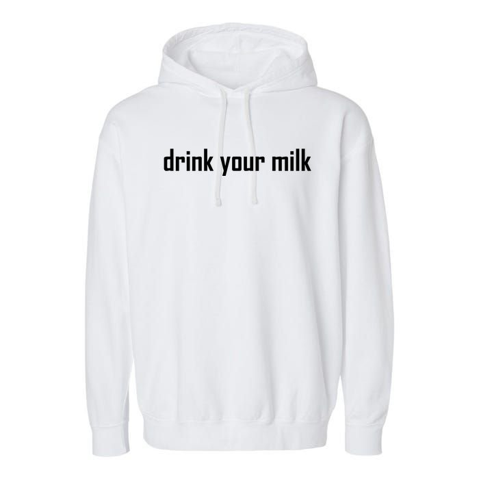 Jonathan Bailey Drink Your Milk Garment-Dyed Fleece Hoodie