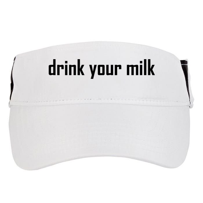 Drink Your Milk Adult Drive Performance Visor
