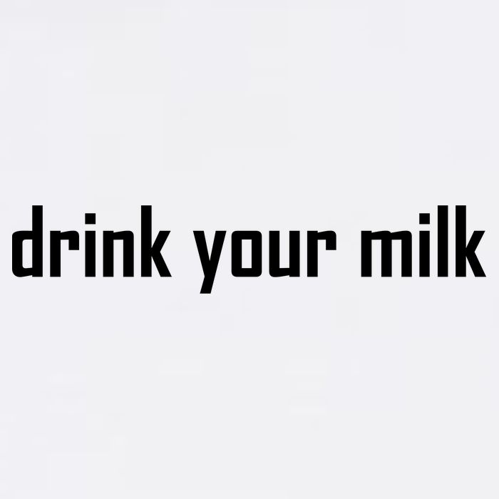 Drink Your Milk Flat Bill Trucker Hat