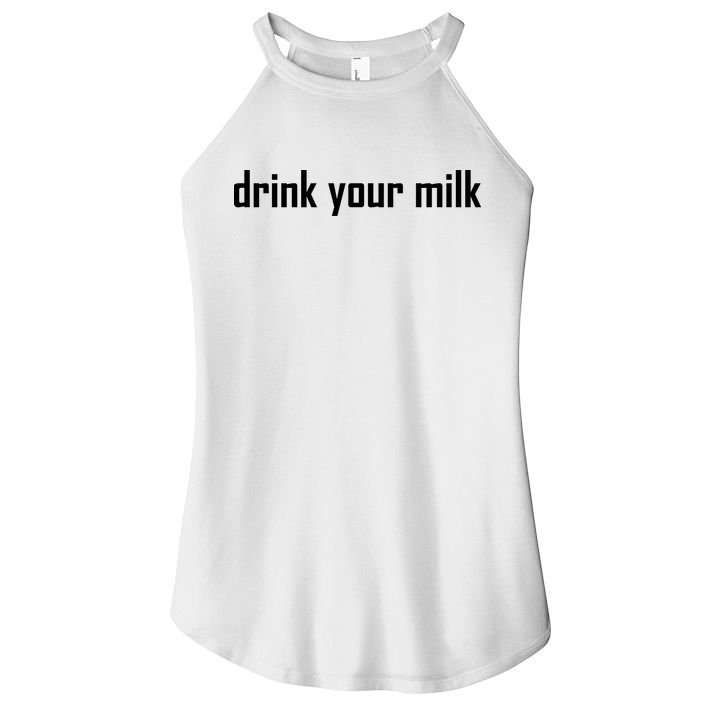 Drink Your Milk Women's Perfect Tri Rocker Tank