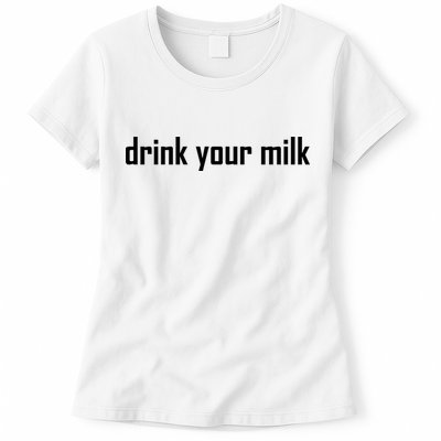 Jonathan Bailey Drink Your Milk Womens T-Shirt