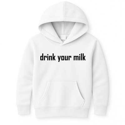 Drink Your Milk Kids Hoodie