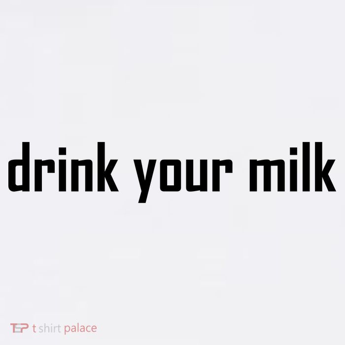 Drink Your Milk Wool Snapback Cap