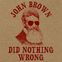 John Brown Did Nothing Wrong Cotton Canvas Backpack