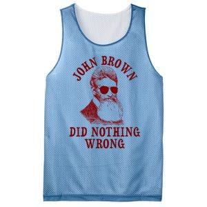 John Brown Did Nothing Wrong Mesh Reversible Basketball Jersey Tank