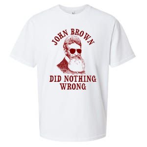 John Brown Did Nothing Wrong Sueded Cloud Jersey T-Shirt