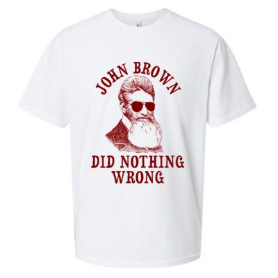 John Brown Did Nothing Wrong Sueded Cloud Jersey T-Shirt